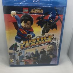 LEGO DC Justice League Attack Of The Legion Of Doom Blu-ray New Sealed