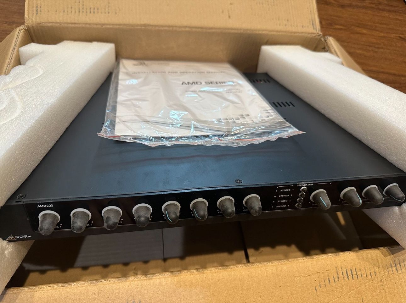 Australian Monitor Amd 200 Series Mixer Amplifier