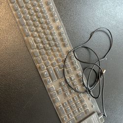 Indestructible keyboard Folds And Can Get Wet
