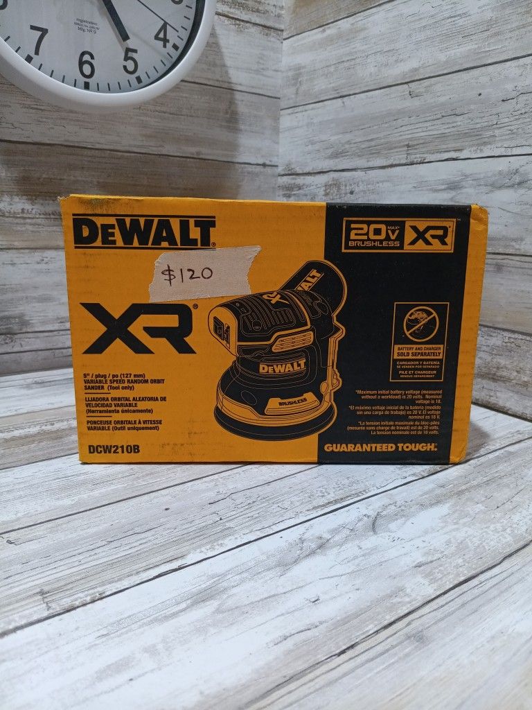 20V MAX XR Cordless Brushless 5 in. Random Orbital Sander (Tool Only)