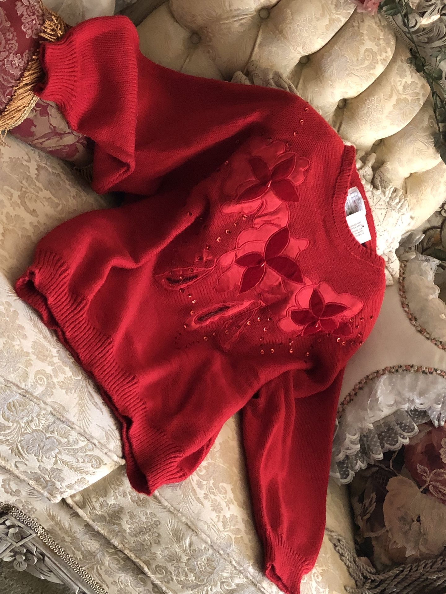 Red Sweater For Christmas? Never Worn Still Has Tags