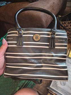 Tommy Hilfiger Striped Handbag
