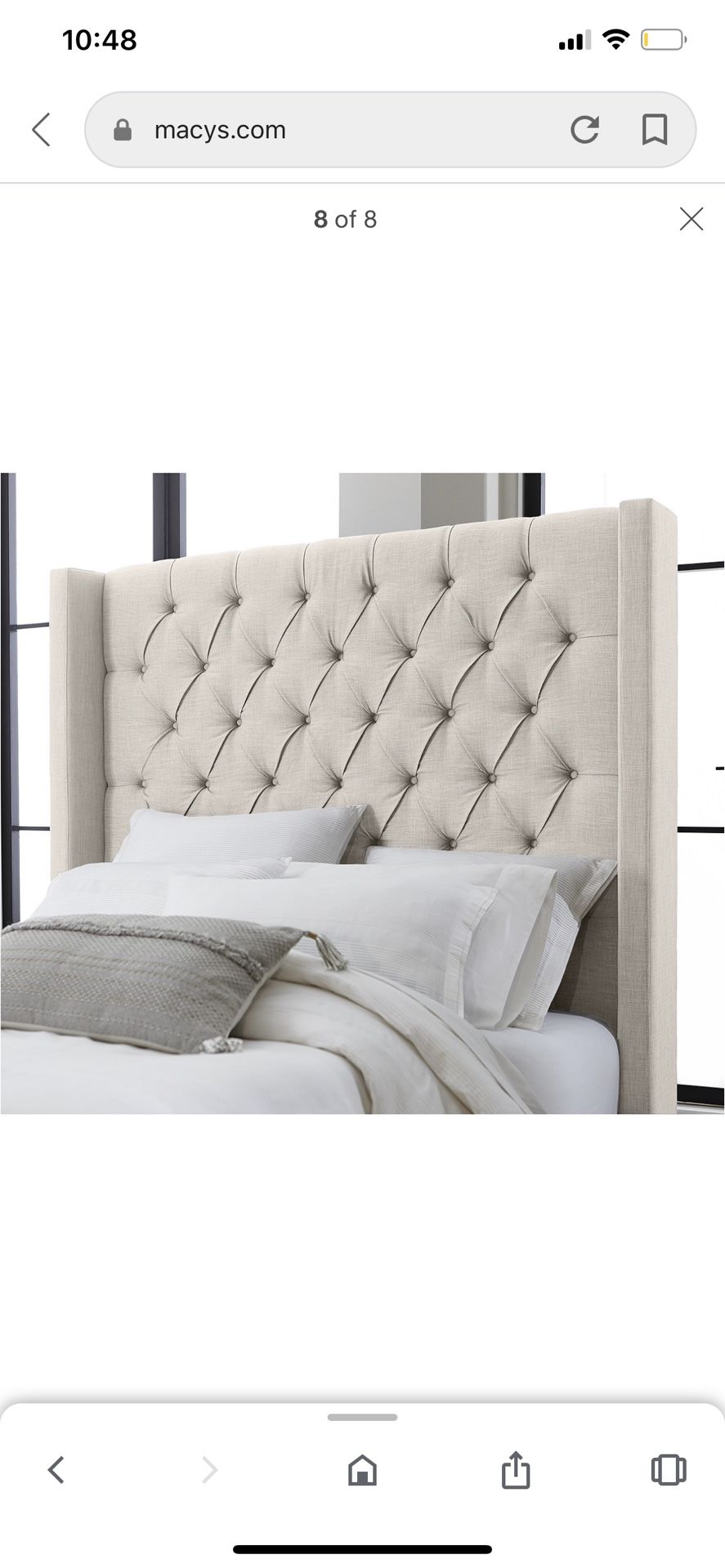 Queen Bed Frame - Macy’s