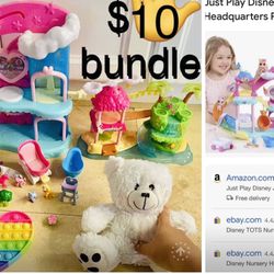 $10 Disney T.o.t.s. Nursery Headquarters Playset and Hatchimals Toy Jungle All for $10
