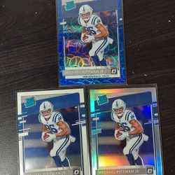 Michael Pittman Jr Football Card Lot