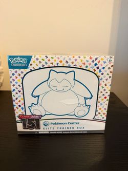 Pokémon center 151 ETB