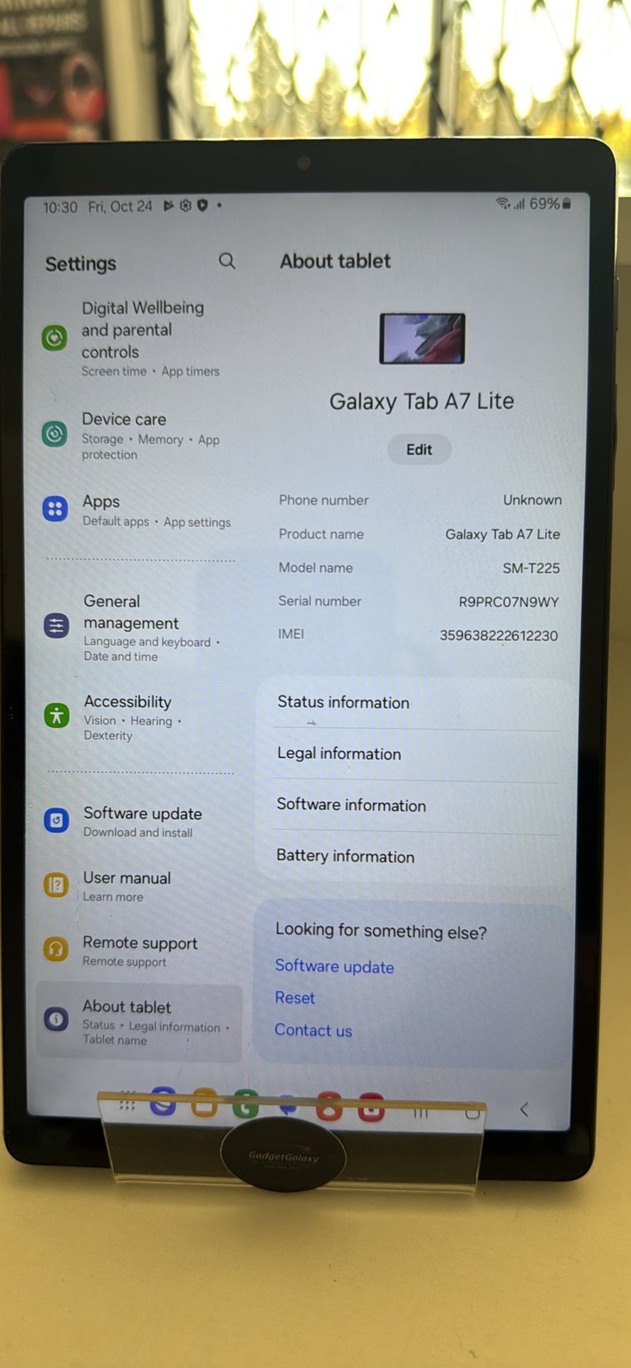 Galaxy Tab A7 Lite 32gb
