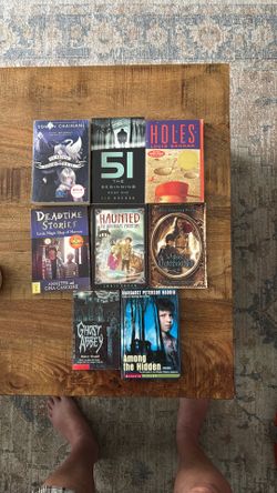 YA spooky book lot