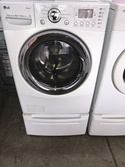 LG washer and dryer Electric
