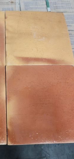 Saltillo tile polished and sealed $2.99