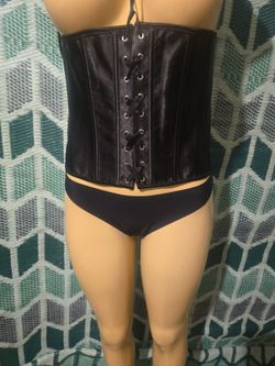 New Black Set Lingerie Faja Size Large Stretch