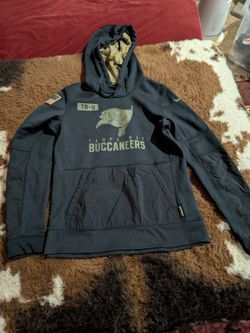 Tampa Bay Buccaneers salute to service hoodie size small mens