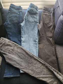 $10 Boys jeans h&m,/old navy size 12