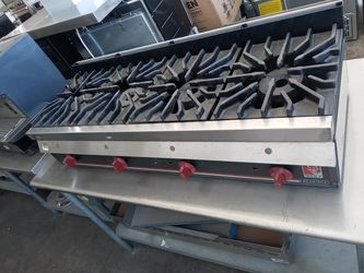 Wolf counter gas cook top