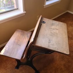 Antique student desk