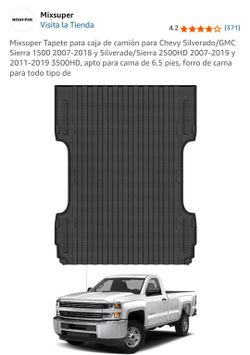 Chevy silverado mat bed /gmc sierra 2500hd 2007-2019. 3500hd 2011-2019