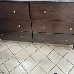 Wood Dresser /mirror