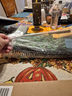 Dryer vent brush