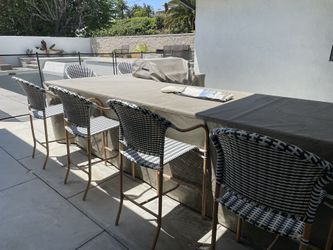 French Bistro Outdoor Barstools