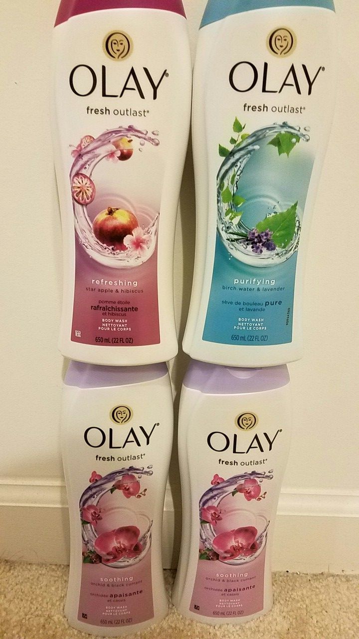 New Olay bodywash bundle 4 for $20