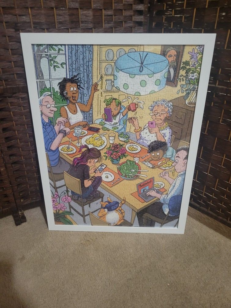 750 Piece Puzzles In Frames $20 Each