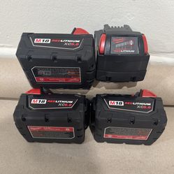 Milwaukee 5ah Batteries brand new, price is for each one