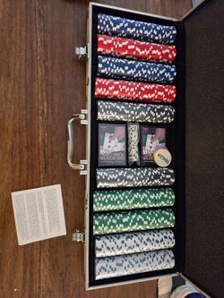 Poker chip set
