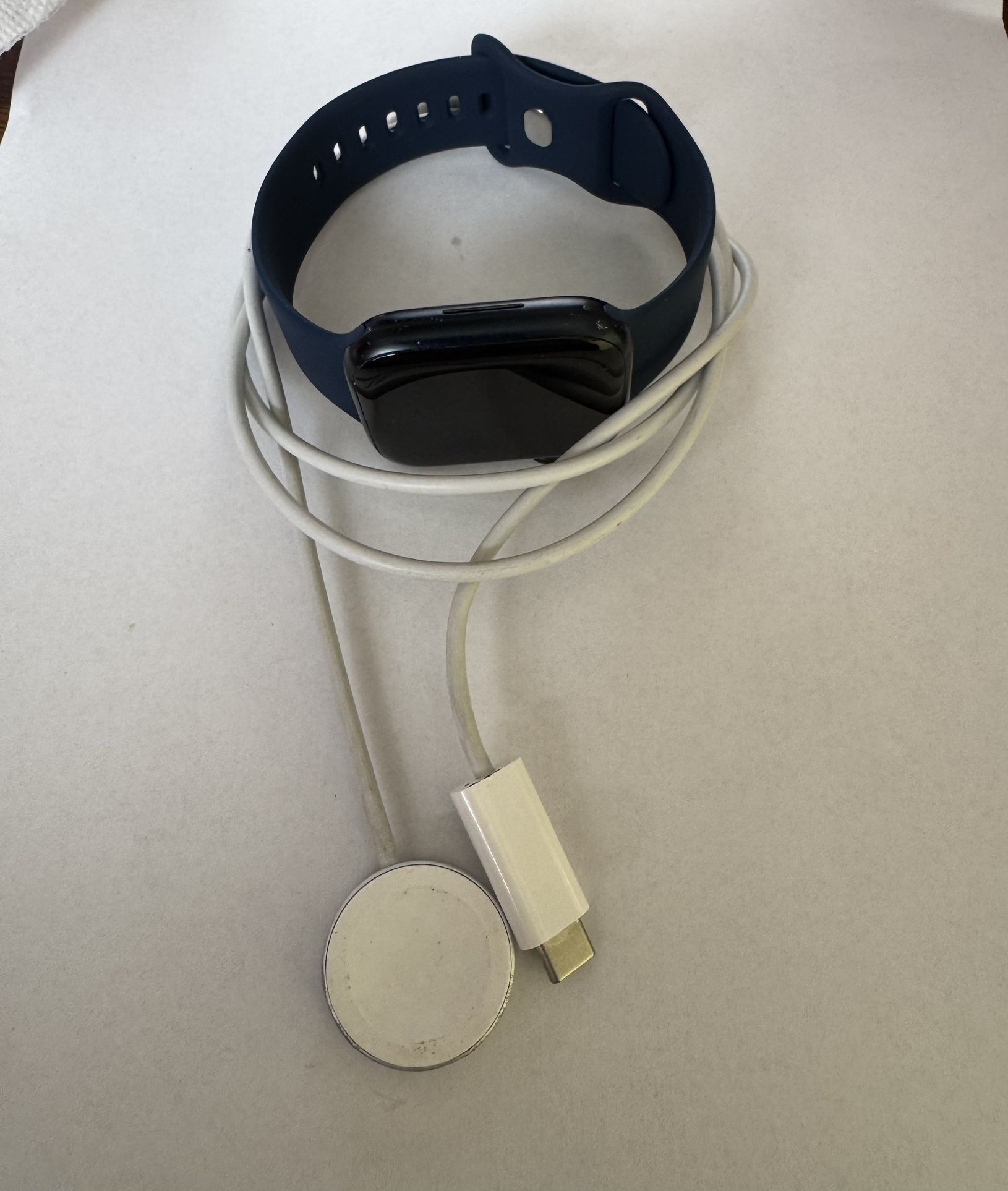 iWatch 7 (45mm) With Charger & Band. Compatible With The New Chargers Also.