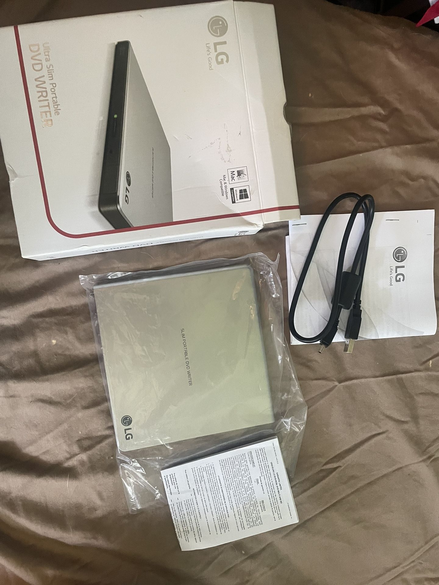 Lg Ultra slim portable DVD writer