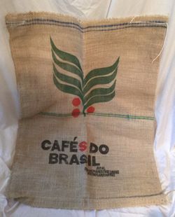 Vintage Coffee Sack from Brazil
