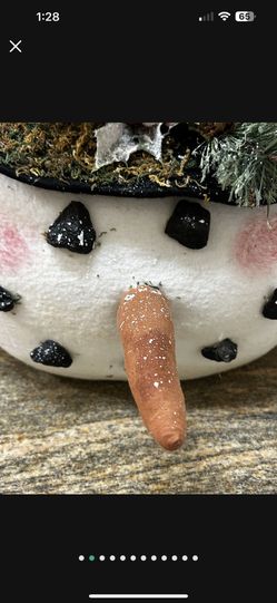 Oversized Snowman Head 