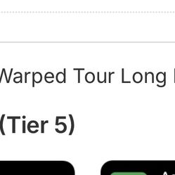 Warped Tour Tickets 