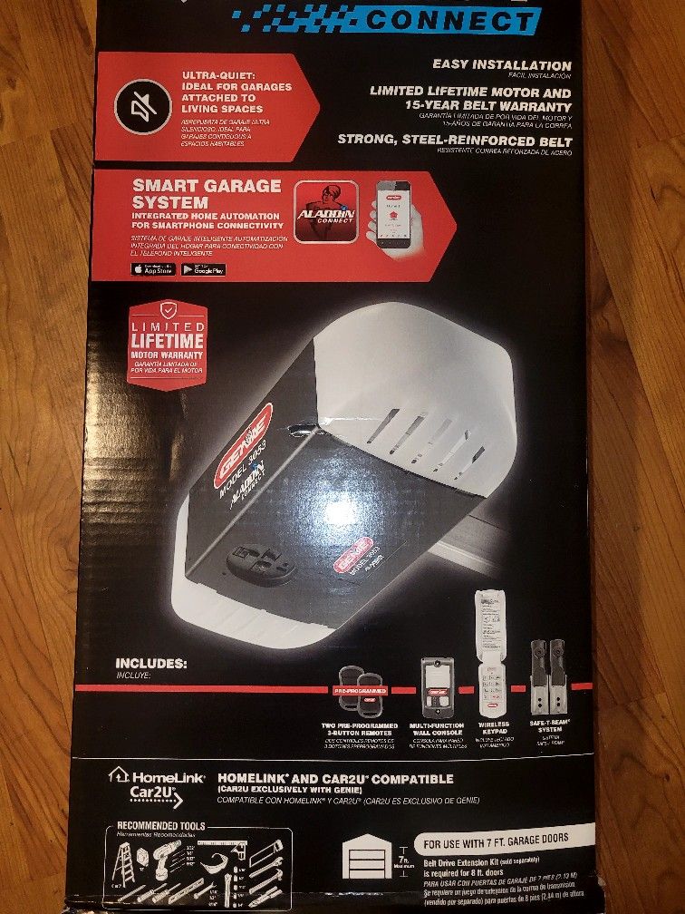 BNIB Genie Quietlift Connect Garage Door Opener
