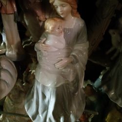 Mother Holding Child