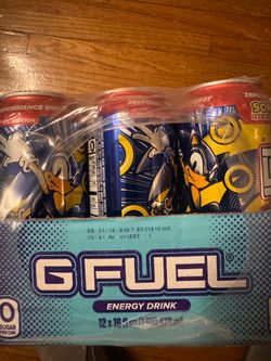 G FUEL Sonic Peach Rings Energy Drink 24 Pack