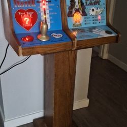 Mystic Lady And The Love Tester Arcade Machine