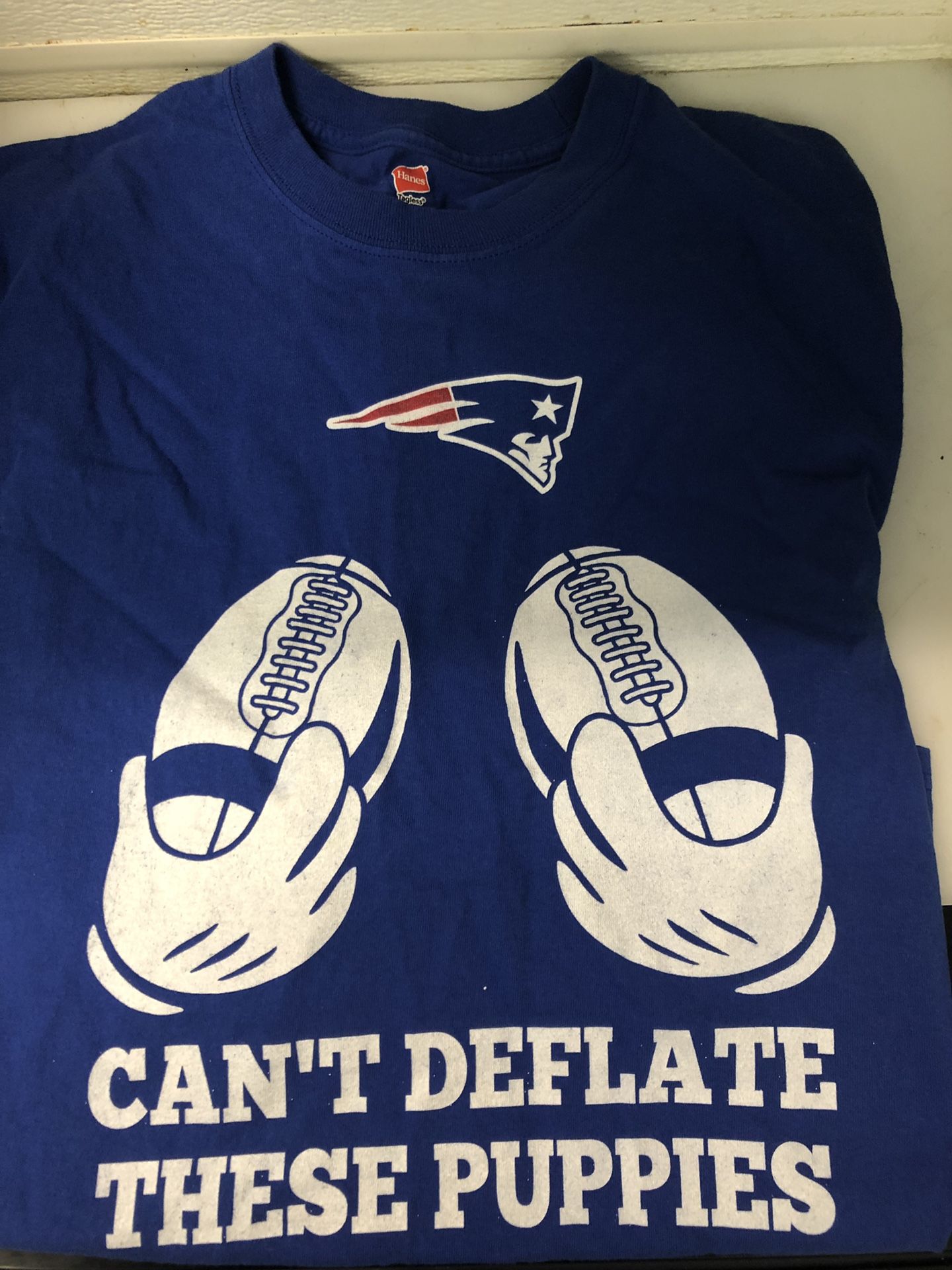 Patriots “can’t deflate these puppies”
