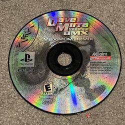 Dave Mirra Freestyle BMX Maximum Remix - Sony PlayStation 1 PS1 Disc Only Tested