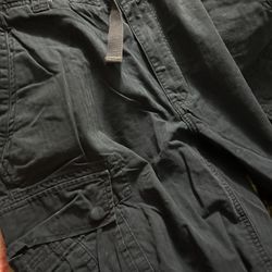 Ralph Lauren Polo Waist 36 Men’s Khaki Blue Cargo Shorts 