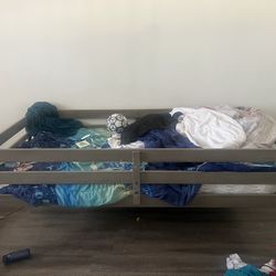 Twin Size Mattress With Bedframe