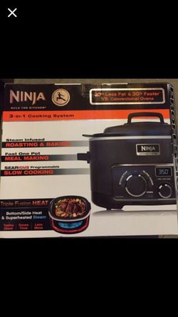 New Ninja 3-1 slow cooker