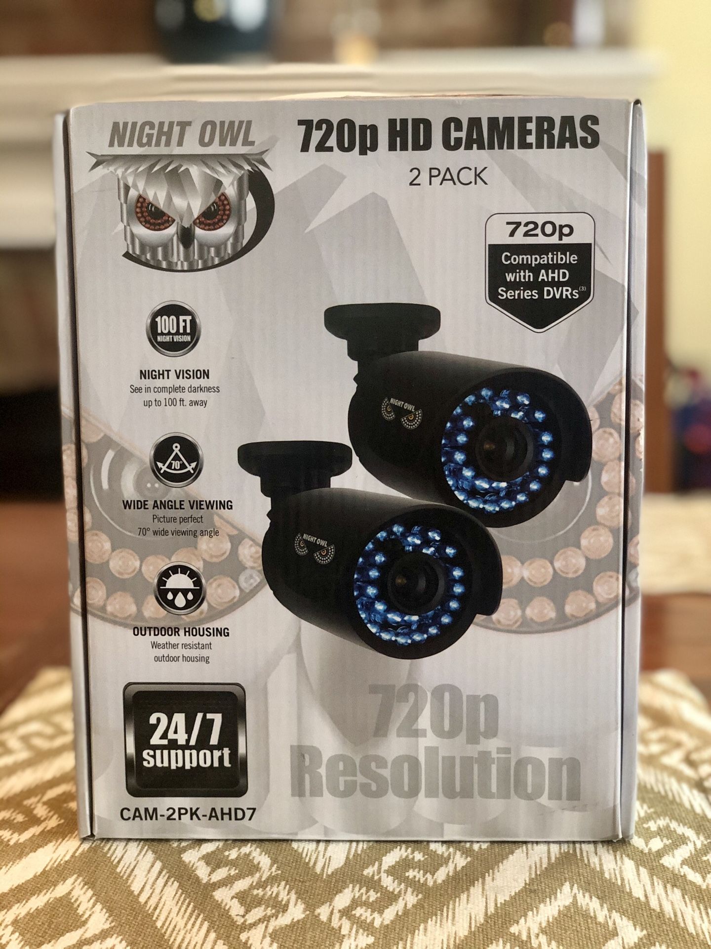 720P HD Cameras (2 Pack)