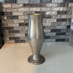 Silver Pewter Vase Cup