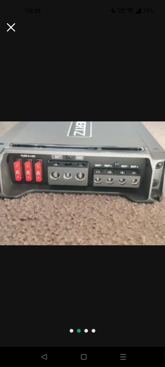 Hertz Mono Block Amplifier