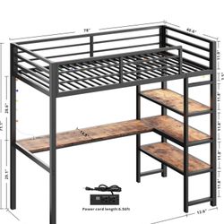 Twin Loft Bed 