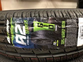 Brand New Tires (1) Atturo AZ610 (225/65R17) (Single) ($95)