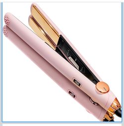 TYMO Sway Flat Iron Hair Straightener Curler 2 in 1 with 10s Fast Heating 1 Inch