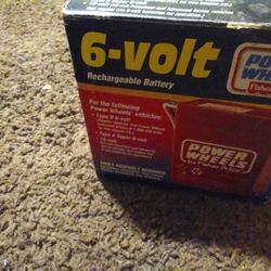 New 6 Vt Power We Heel Battery 