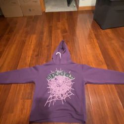 Sp5der Hoodie, Size M Worn 1 Time Never Washed 