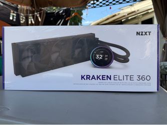 New NZXT Kraken Elite 360 AIO CPU Cooler